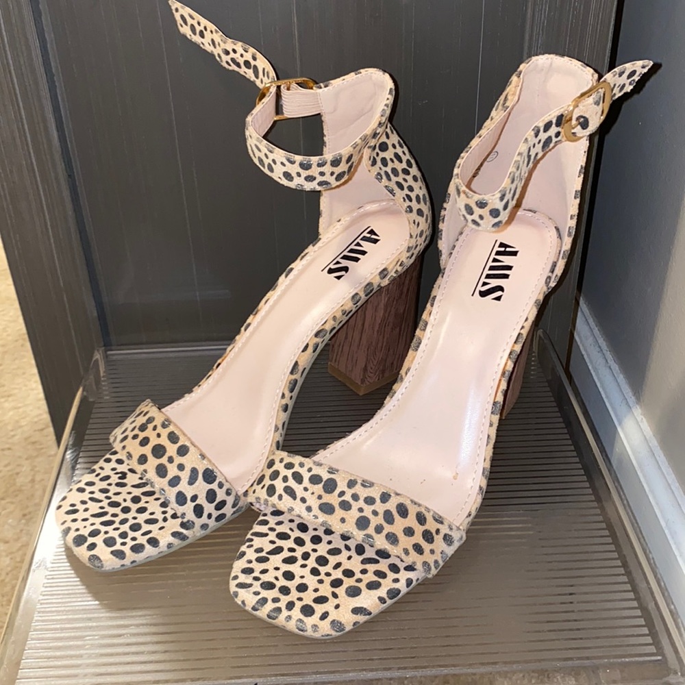 Leopard Print Heels